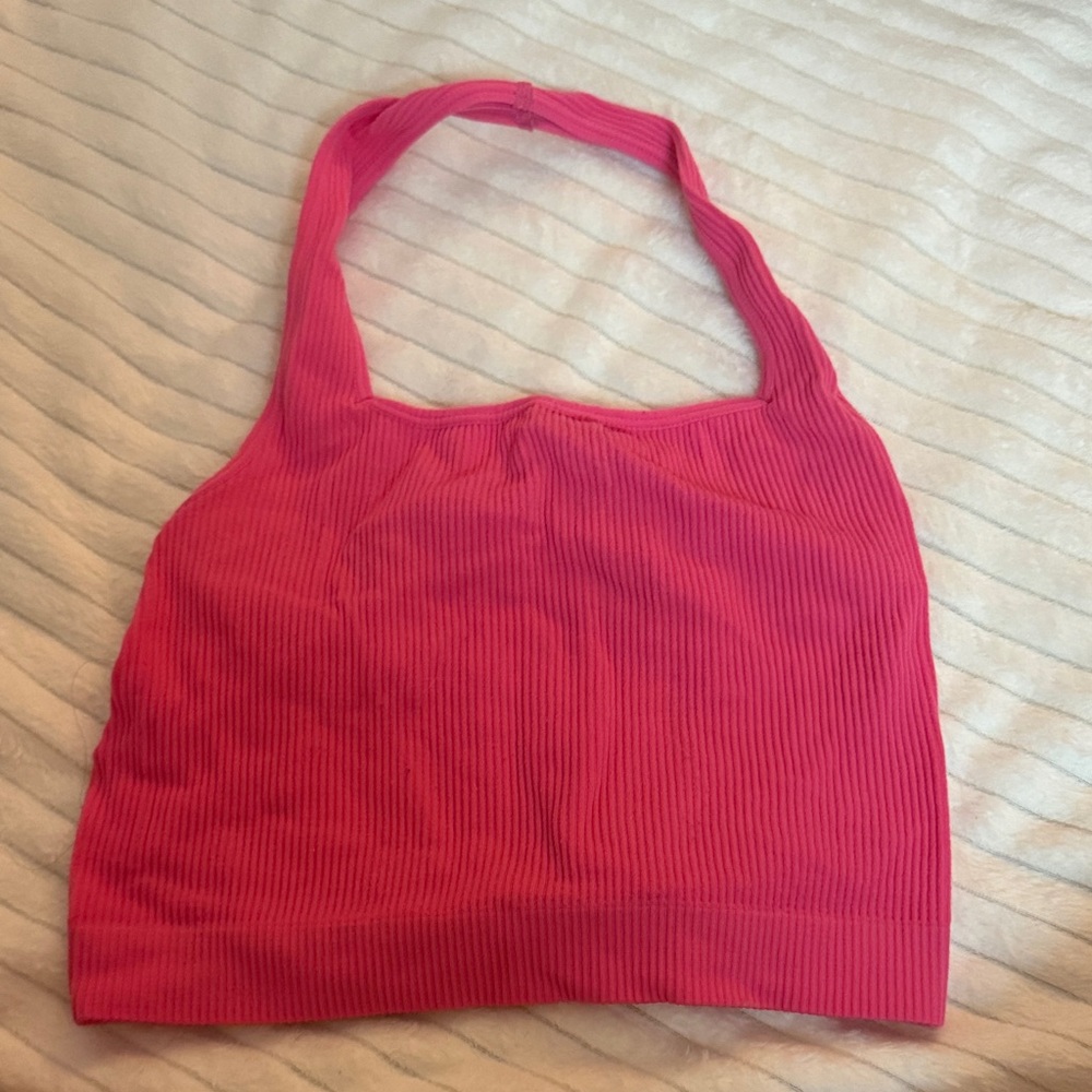 Rue21 Hot Pink Ribbed Top